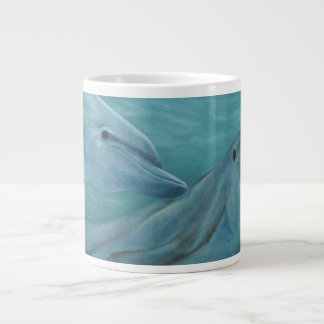 Taza De Café Gigante Dolphin Smiles