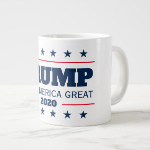 Taza De Café Gigante Donald Trump republicano Mantén a Estados Unidos G