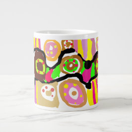 Taza De Café Gigante Donas divertidas