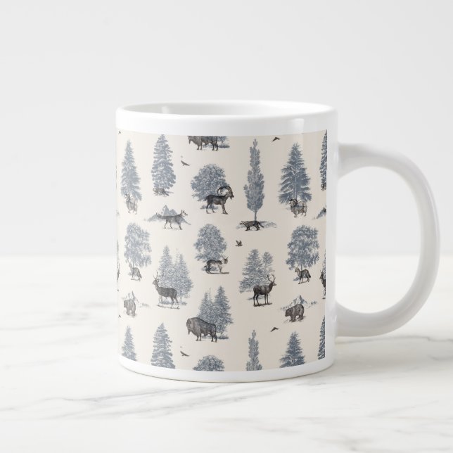 Taza De Café Gigante Donde pertenecen al invierno| Florent Bodart (Derecha)