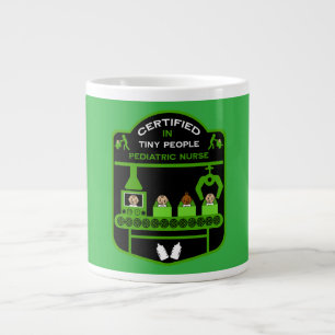 Taza De Café Gigante Dones de agradecimiento para enfermeras pediátrica