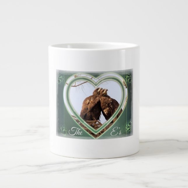 Taza De Café Gigante Dos guisantes en una vaina (Frente)