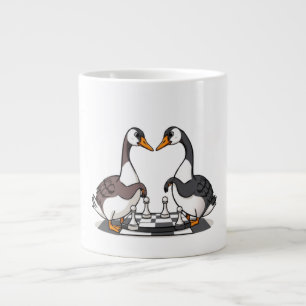 Taza De Café Gigante Dos juegos de ajedrez en Geese