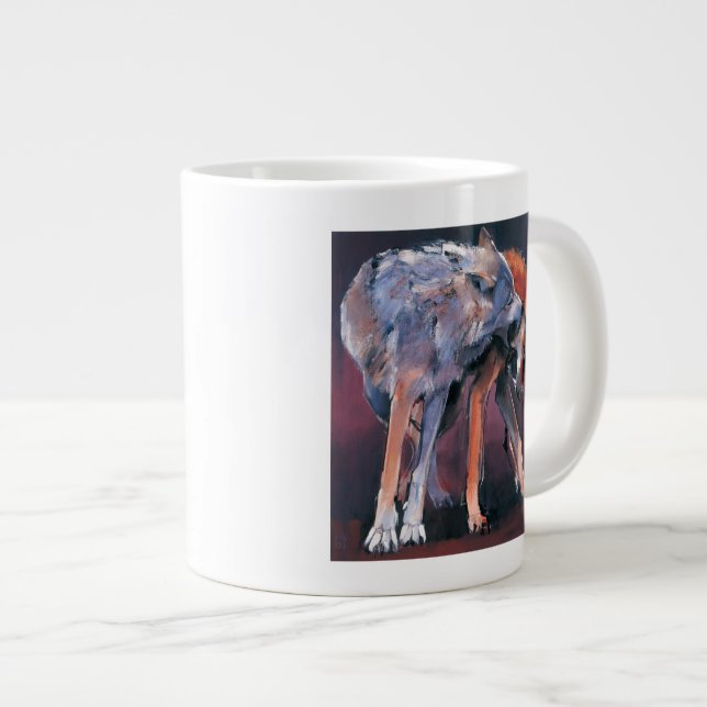 Taza De Café Gigante Dos lobos 2001 (Derecha)