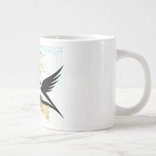 Taza De Café Gigante Dos pájaros majestuosos