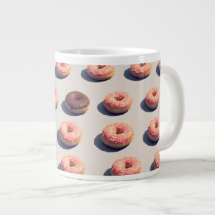 Taza De Café Gigante Doughnut En Un Grupo