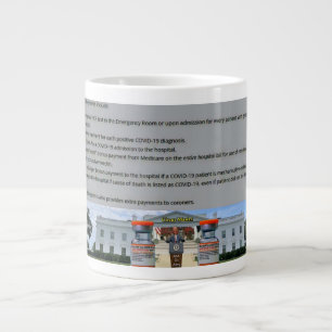 Taza De Café Gigante Dr. Joey Covid. mug