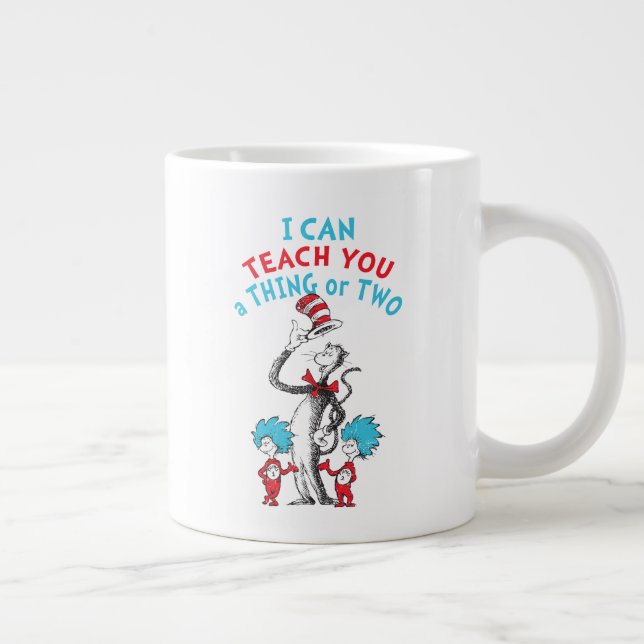Taza De Café Gigante Dr. Seuss | ¡Maestro soy! (Derecha)