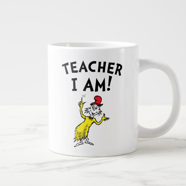 Taza De Café Gigante Dr. Seuss | Profesora que soy! (Derecha)