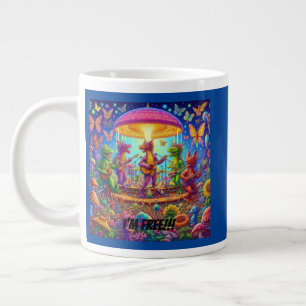 Taza De Café Gigante Dragon Band Jam