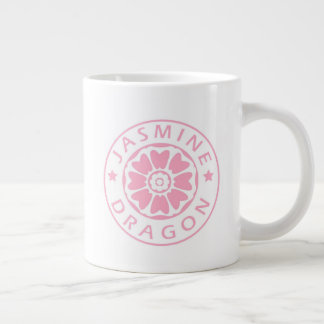 Taza De Café Gigante Dragón Jazmín 20oz Mug - Rosa