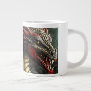 Taza De Café Gigante Dragon Jumbo Mug