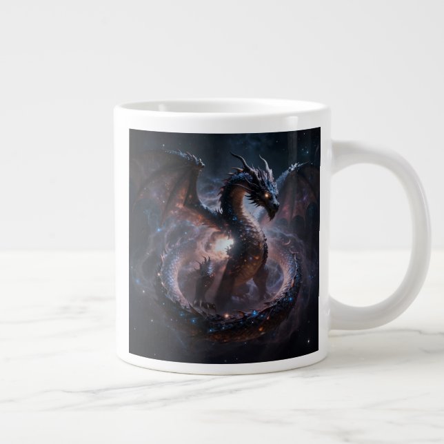 Taza De Café Gigante Dragon World – The Realm of Fire and Magic (Derecha)
