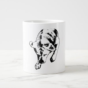 Taza De Café Gigante Dreaming Lab - Estudio silencioso de arriba abajo