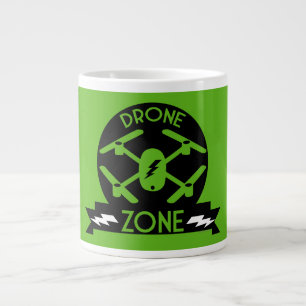 Taza De Café Gigante Dron de Hobbysta   Piloto de drones   Fotografía  