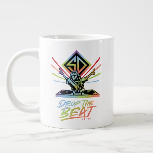 Taza De Café Gigante Drop the Beat: DJ Scooby-Doo (Izquierda)