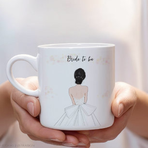 Taza De Café Gigante ducha de novia, Novia a punto de casarse,