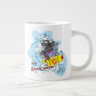 Taza De Café Gigante ¡Dudas de Surfin!