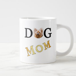 Taza De Café Gigante Dueños de Yorkie, madre del perro