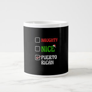 Taza De Café Gigante Dulce Santa Puertorriqueño Malo Bueno Fiesta 