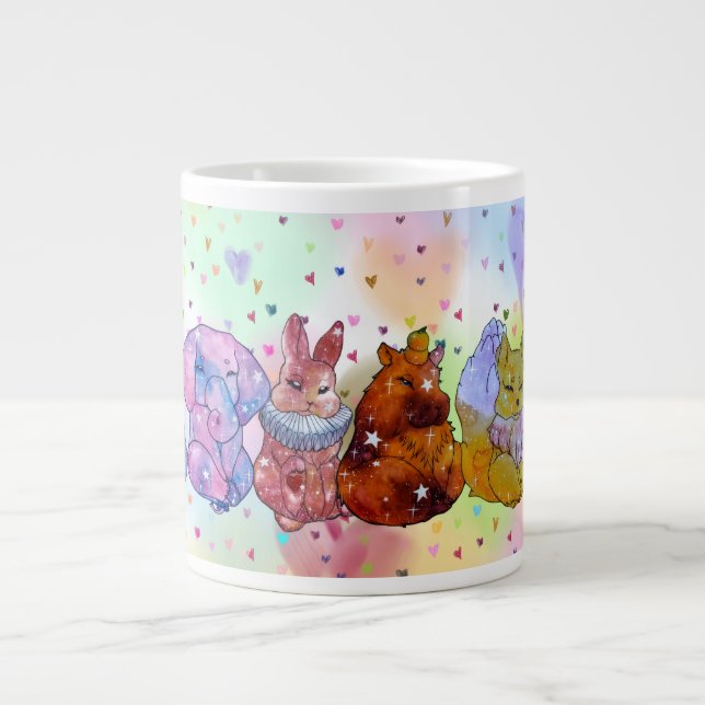 Taza De Café Gigante Dulces Afortunados (Frente)