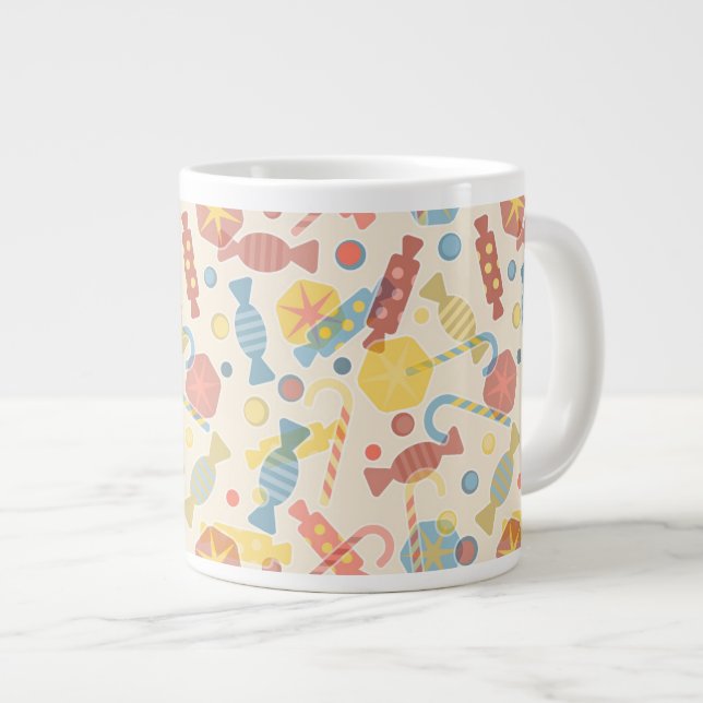 Taza De Café Gigante Dulces y modelo del caramelo (Derecha)