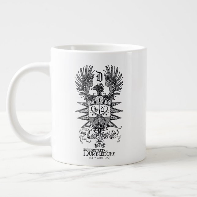 Taza De Café Gigante Dumbledore's Crest (Izquierda)