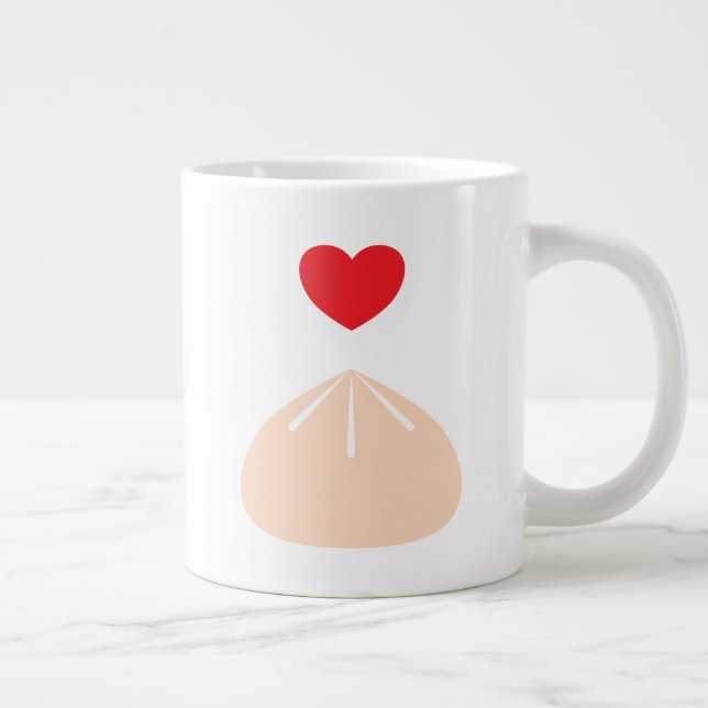 Taza De Café Gigante Dumping Love Jumbo Mug (Derecha)