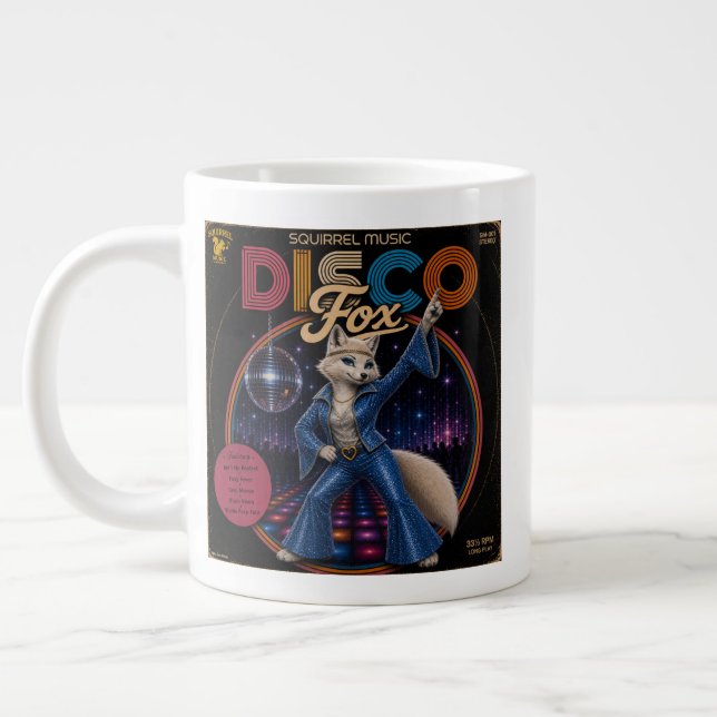 Taza De Café Gigante Duo Disco Fox (Izquierda)