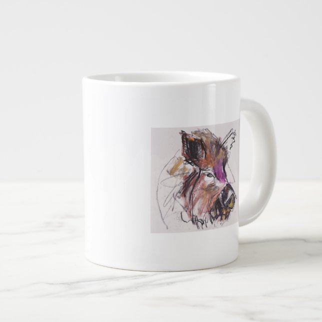 Taza De Café Gigante Dzik (Derecha)