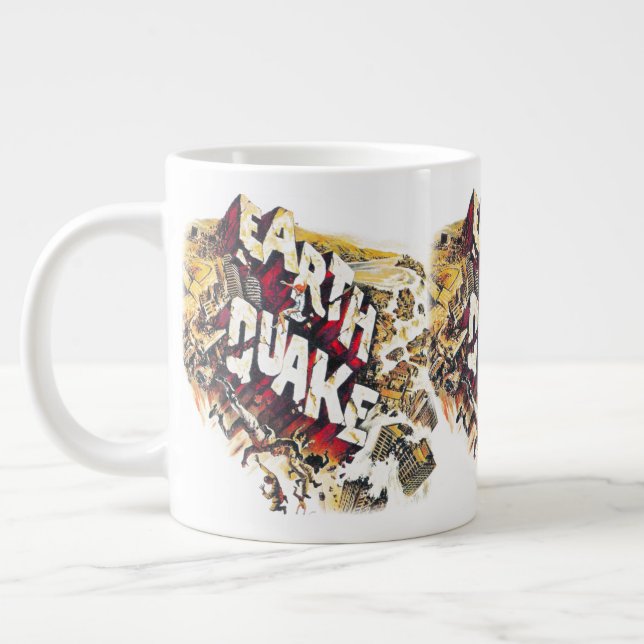 Taza De Café Gigante EARTHQUAKE Jumbo Mug (Izquierda)
