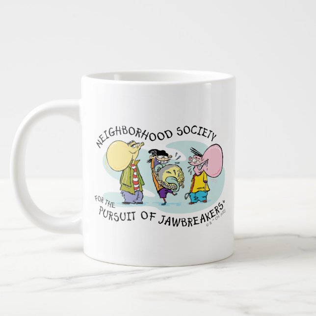 Taza De Café Gigante Ed, Edd, n Eddy - Jawbreakers (Izquierda)