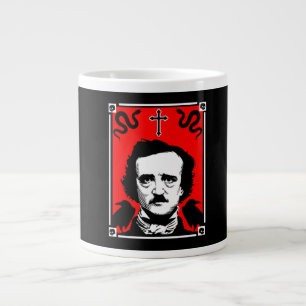 Taza De Café Gigante Edgar Allan Poe original