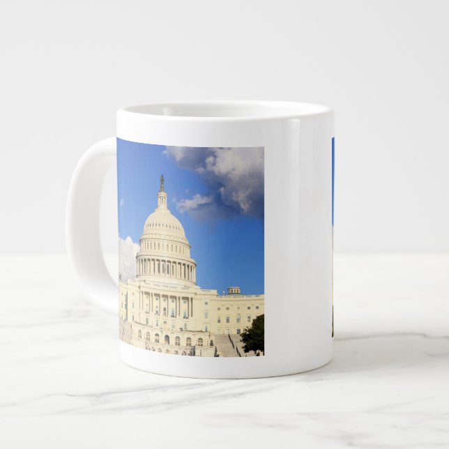 Taza De Café Gigante Edificio del capitolio de los E.E.U.U., Washington (Izquierda)