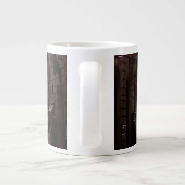 Taza De Café Gigante Edificios de Nápoles (Nápoles) (Espalda)