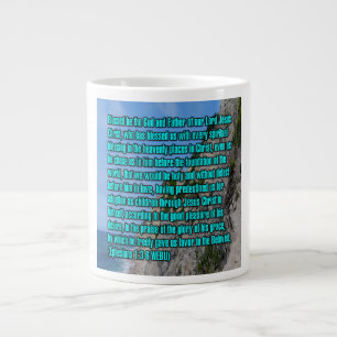 Taza De Café Gigante Efesios 1:3-6 WEBU Mug
