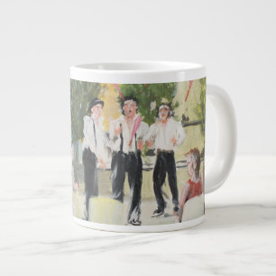 Taza De Café Gigante Ejecutantes Laignes Francia de Italien. 2006