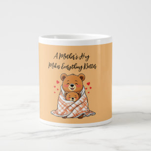 Taza De Café Gigante El Abrazo de una Madre Lo Hace Todo Mejor 