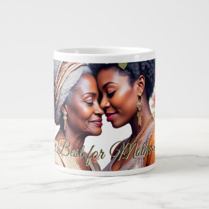 Taza De Café Gigante El Abrazo de una Madre – Un Vínculo Atemporal en F