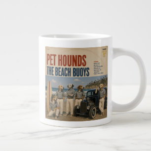 Taza De Café Gigante El Álbum de Beach Buoys: una parodia