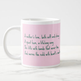 Taza De Café Gigante El amor de una madre