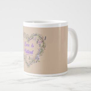 Taza De Café Gigante El amor es....