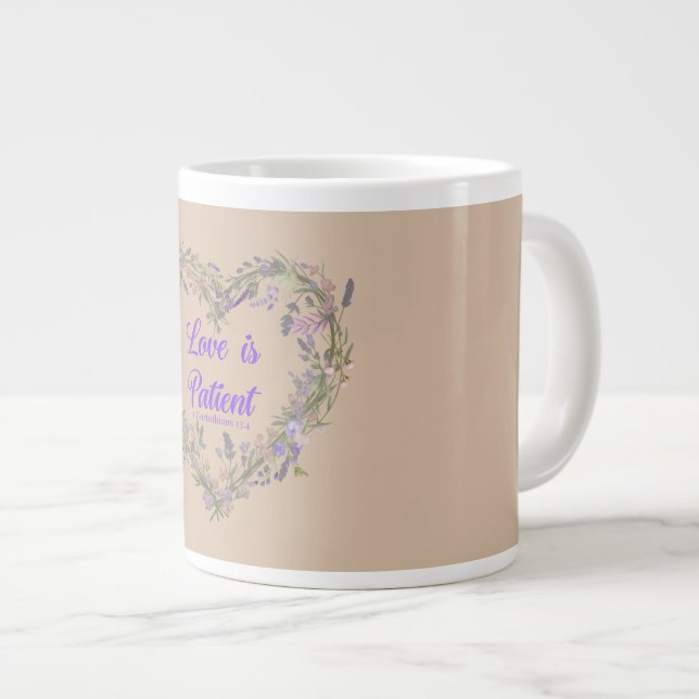 Taza De Café Gigante El amor es.... (Derecha)