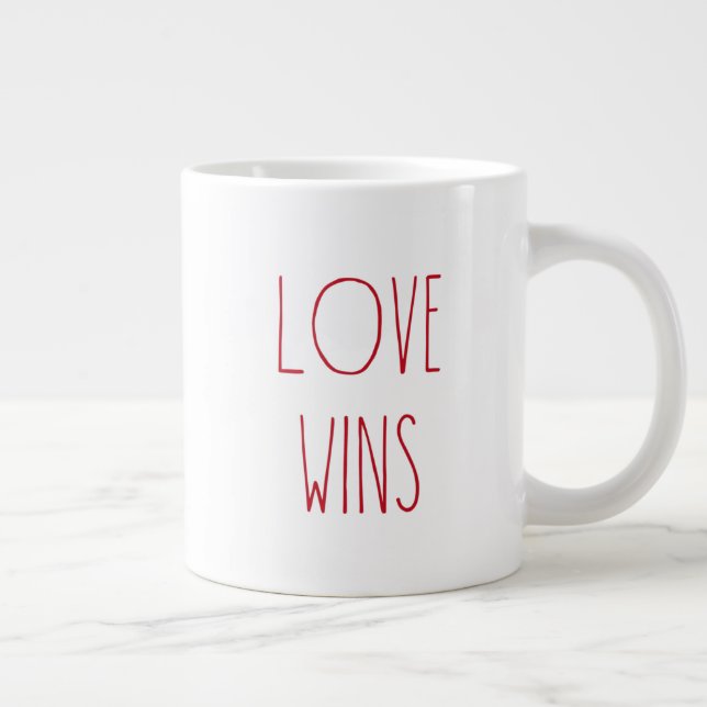 Taza De Café Gigante El amor rojo gana la música especializada (Derecha)
