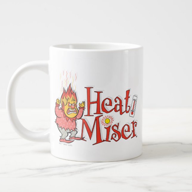 Taza De Café Gigante EL AÑO SIN SANTA CLAUS™ | Heat Miser (Izquierda)