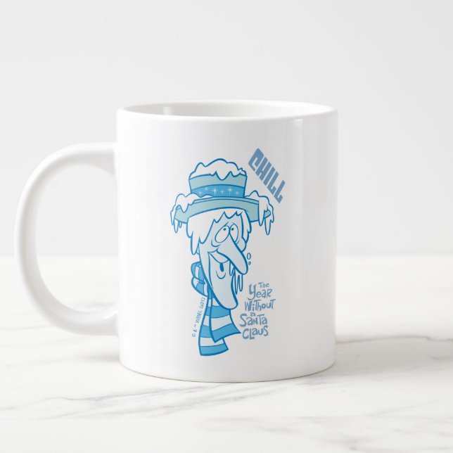 Taza De Café Gigante EL AÑO SIN SANTA CLAUS™ | Nieve Miser Chill (Izquierda)
