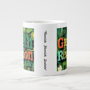 Taza De Café Gigante "El arte para la Tierra"