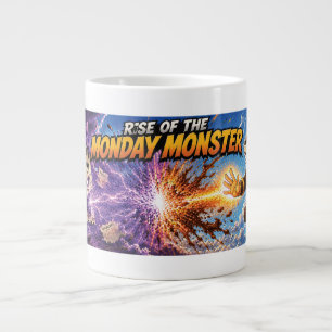 Taza De Café Gigante El ascenso del Monstruo del Lunes – El Enforcer de