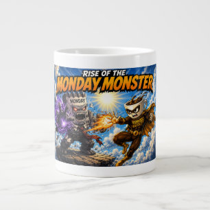 Taza De Café Gigante El ascenso del Monstruo del Lunes – El Enforcer de