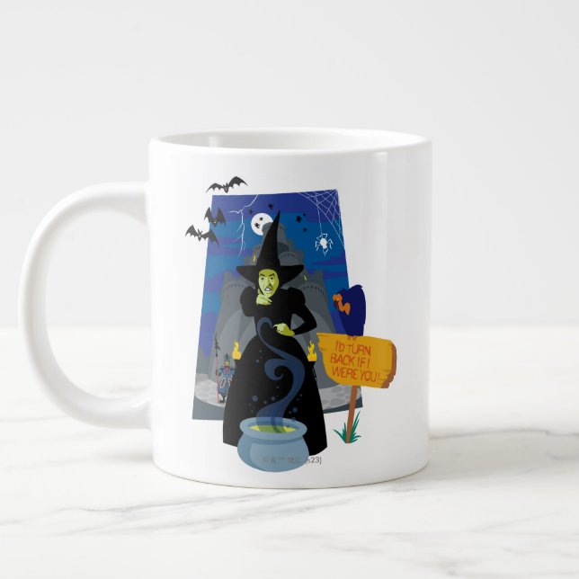 Taza De Café Gigante El Asistente De Oz™ | La Bruja Malvada (Izquierda)